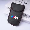 For BMW E46 X1 X2 X3 X4 X5 X6 F48 G01 E84 E83 F30 M Car Key Signal Shielding Bag Anti-theft RFID Keychain Case Accessories DV1
