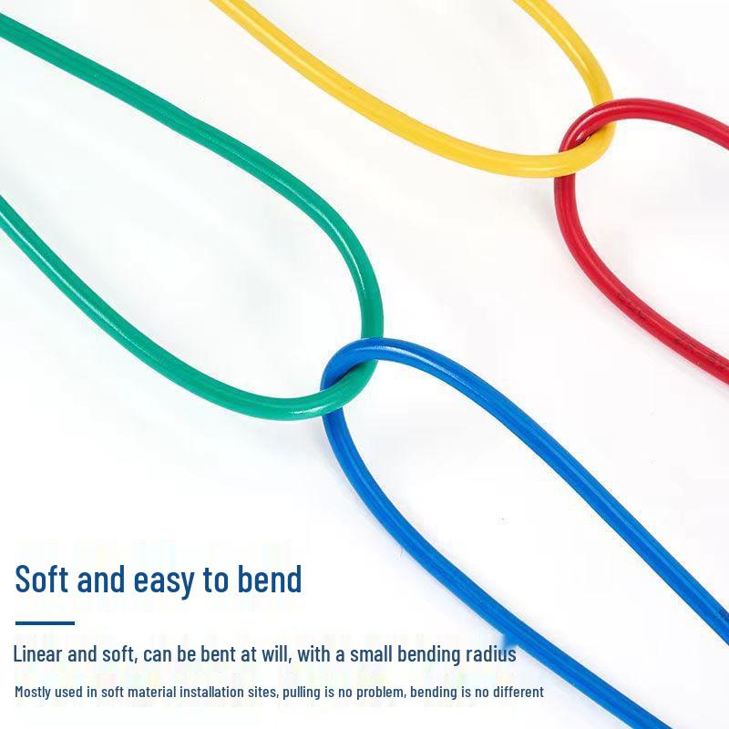 Pure Copper Clad Aluminum Multi-Strand Soft BVR Wire for Household Use (1.5/2.5/4/6 Mm²)