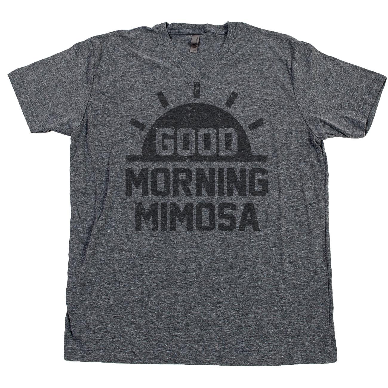GOOD MORNING MIMOSA T Shirt Champagne Breakfast Champs Sunday Funday Brunch Tee XXL