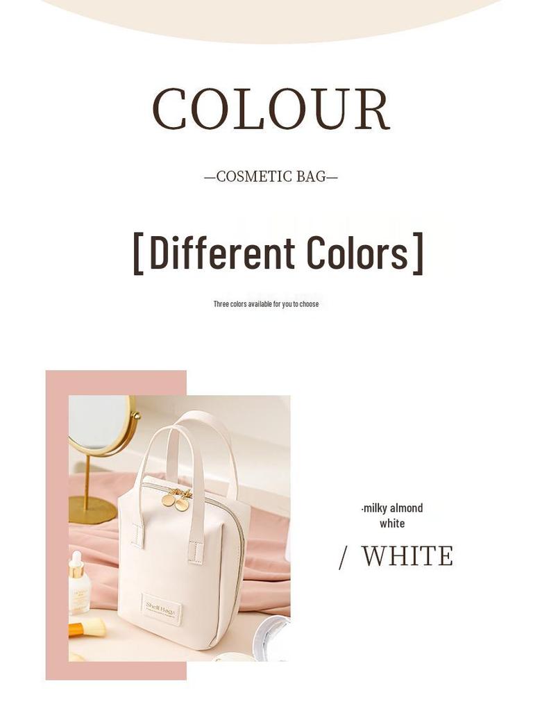 Przenośna kosmetyczka o dużej pojemności na kosmetyki i przybory toaletowe