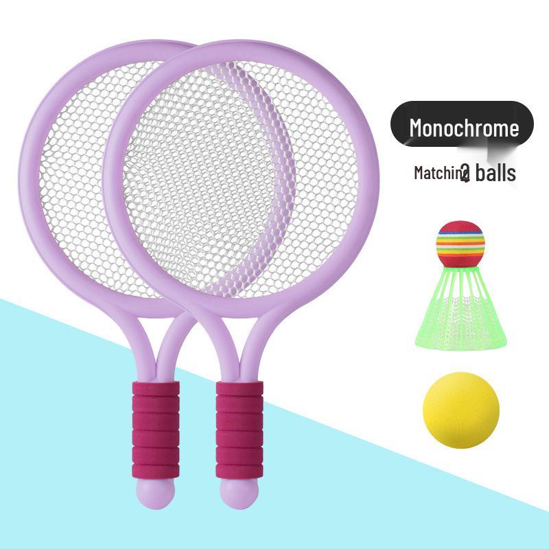 Children's Badminton Racket Set for Ages 3-12 – Toy for Kindergarten Sports & Two-Person Play