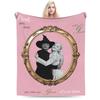 W-Wicked 2 Musical Movie Glinda Elphaba Blanket  Soft Novelty Plush Throw Blanket For Boy Girl Couch Chair Cover