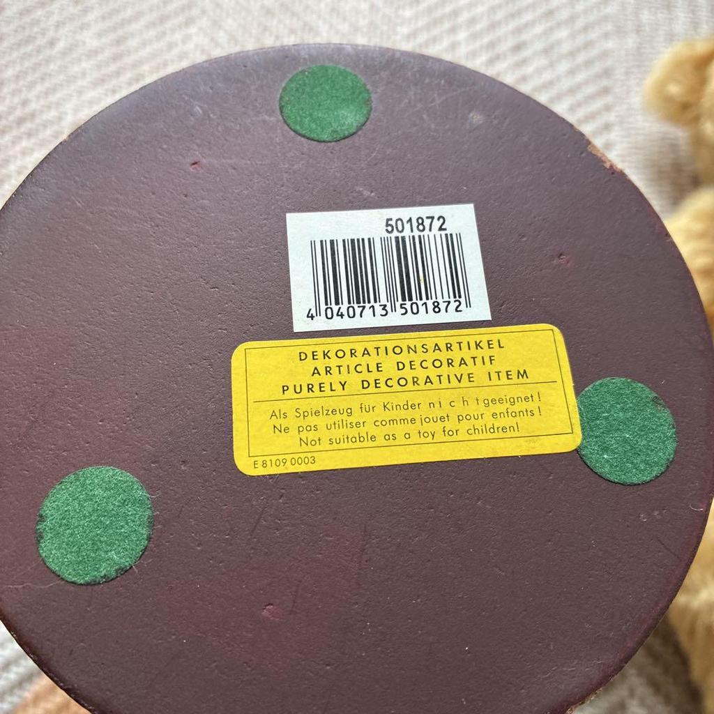 [USED] Steiff Growler Paul 100th Anniversary Teddy Bear