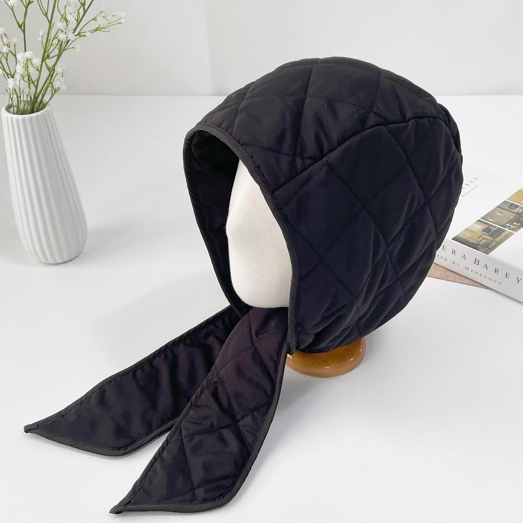 Women's and Men's Daily Diamond Quilted Balaclava Hat