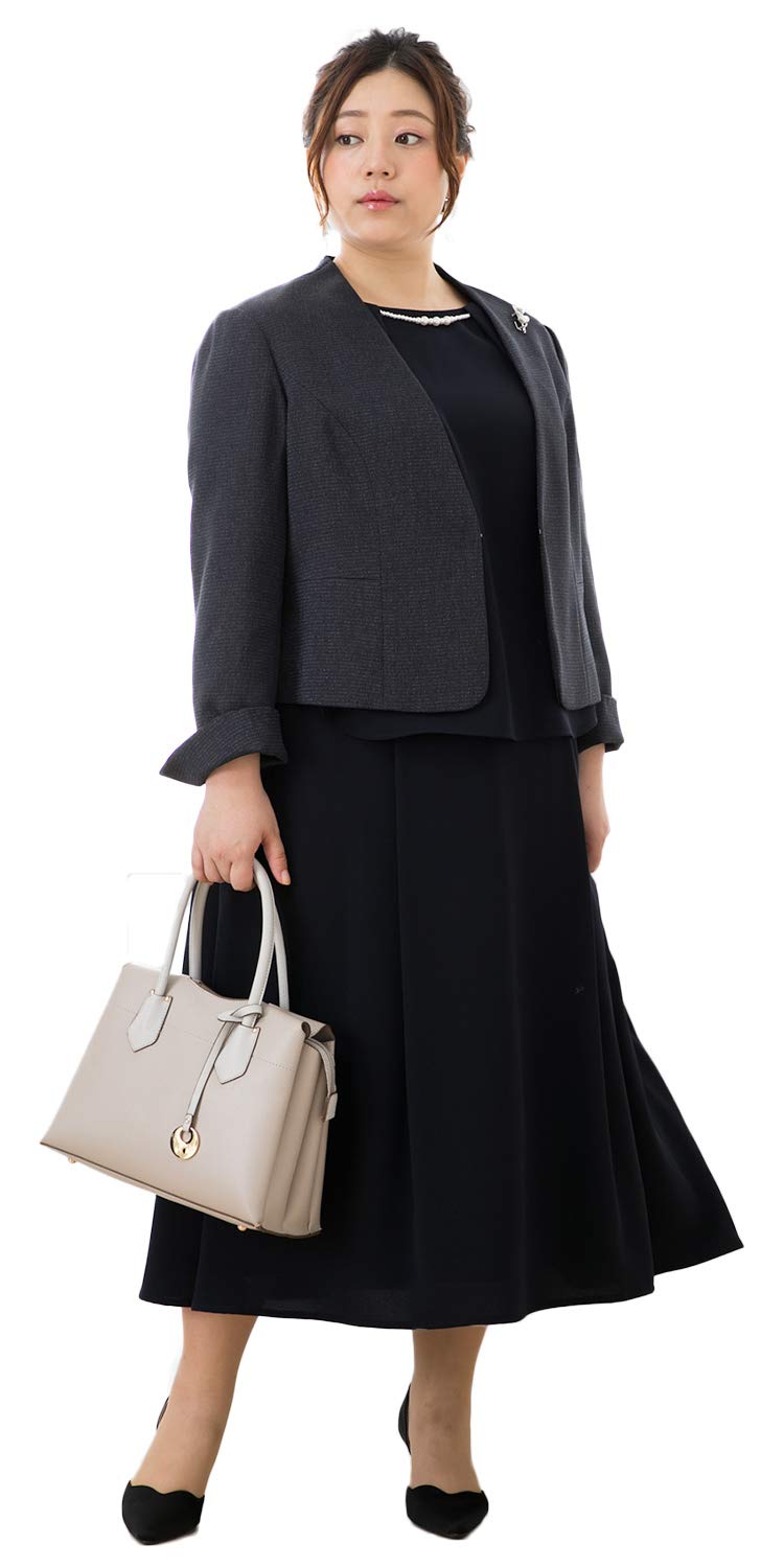 

Короткая блузка-жакет без воротника с металлическими деталями, костюм с длинной расклешенной юбкой, размер 15 [Surire] & & 3 предмета bm201002st(72)