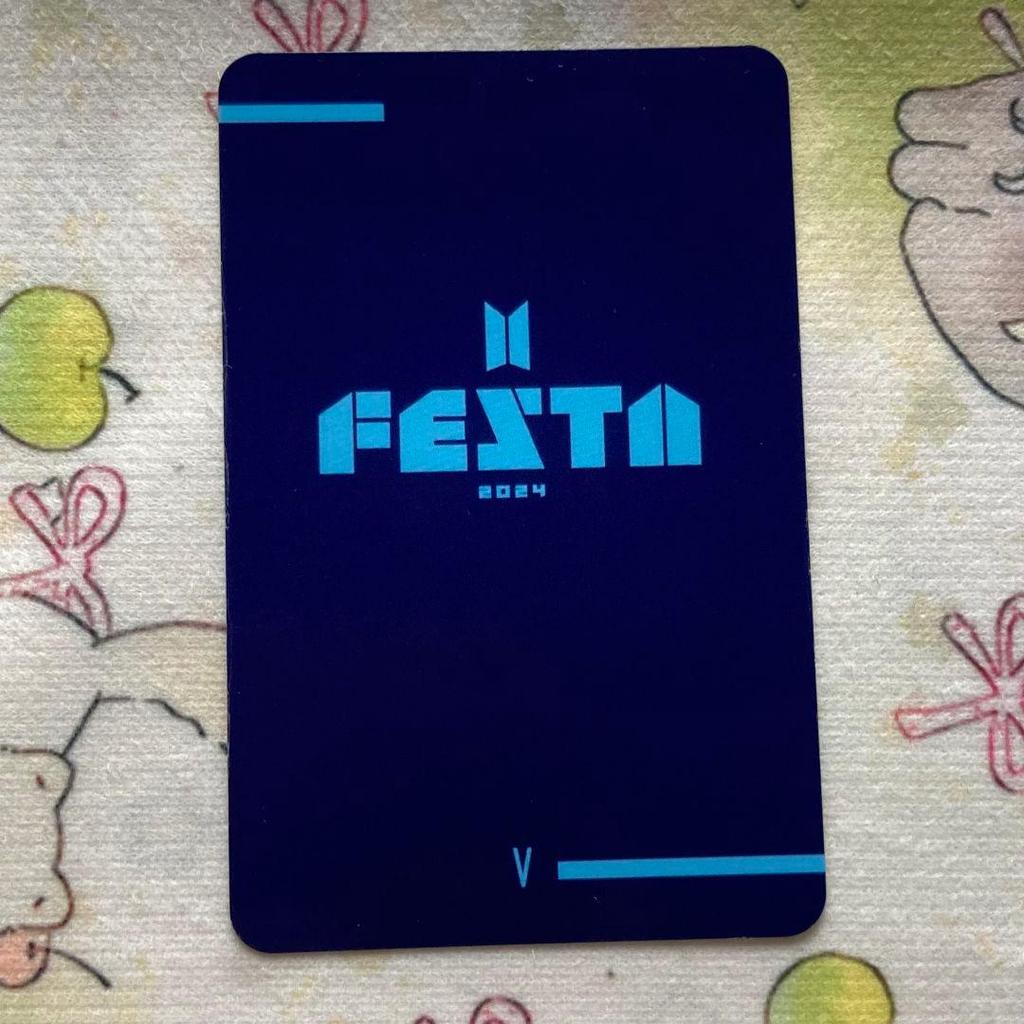 [USED] BTS 11th Anniversary FESTA ARMY ZONE 2024 Trading Card Taehyung