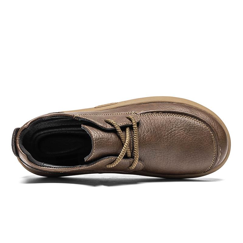 Wide Toe Leather Diabetic Shoes for Wide Foot Classic Business Casual Shoes Soft Comfort High Quality Support Dropshipping