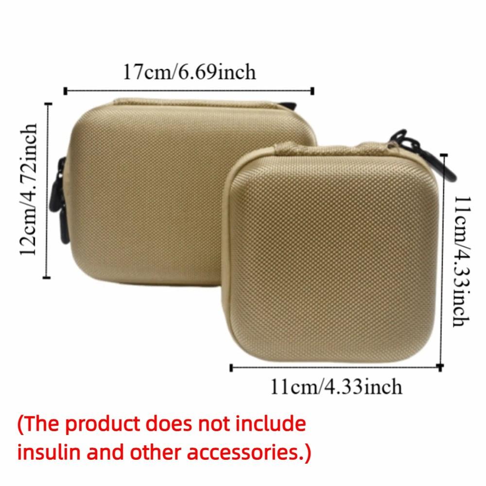 10ML Insulin Vial Storage Case 9/15 Slots Dust-proof Insulin Vial Protector Waterproof Large Capacity Essential Oil Case