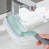 Scrub Brushes for Cleaning Durable Bristles Ergonomic Handle Cleaning Brush Ideal for Bathroom Shower Kitchen Floor