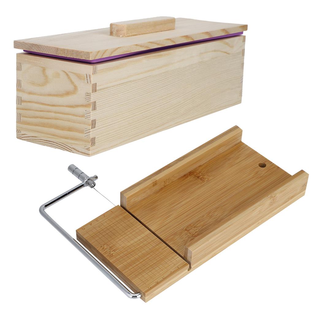 Soap Candle Brd Making Mold Mould Cutter Set Kitchen Making Supplies(Cutter Board Box with Lid )