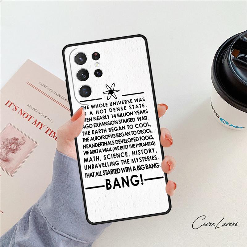 The Big Bang Theory phone case For Samsung Galaxy S24 S25 S23 S22 Ultra Note 10 20 Plus S20 S21 FE Cover