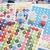 DMC Colors Number Label Stickers for Diamond Painting Storage Box Mosaic Beads Organizer Bottle Tool Cross Stitch Label and Mark