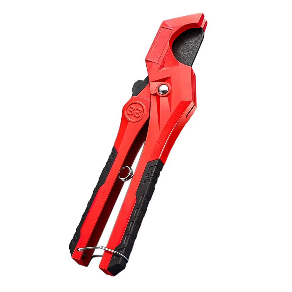 Pipe Cutting Tool PVC PPR Scissors Aluminum Alloy Cutter Cutting Range Ratchet Action For Water Pipe Plumbing Home Repair