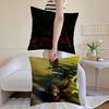 Doechii Album Cushion Cover Anti-dustmite Pillowcase Invisible Zipper Silky Short Plush Sofa Cushion Cover