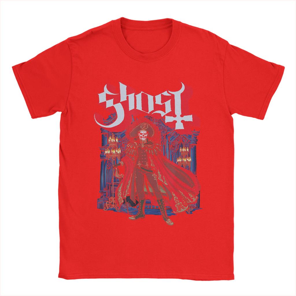 Casual T Shirt Ghost Band Valentines Day Flower Heart Skull Hip Hop T Shirts Cotton Tee Shirt for Man Y2K Short Sleeve Tees