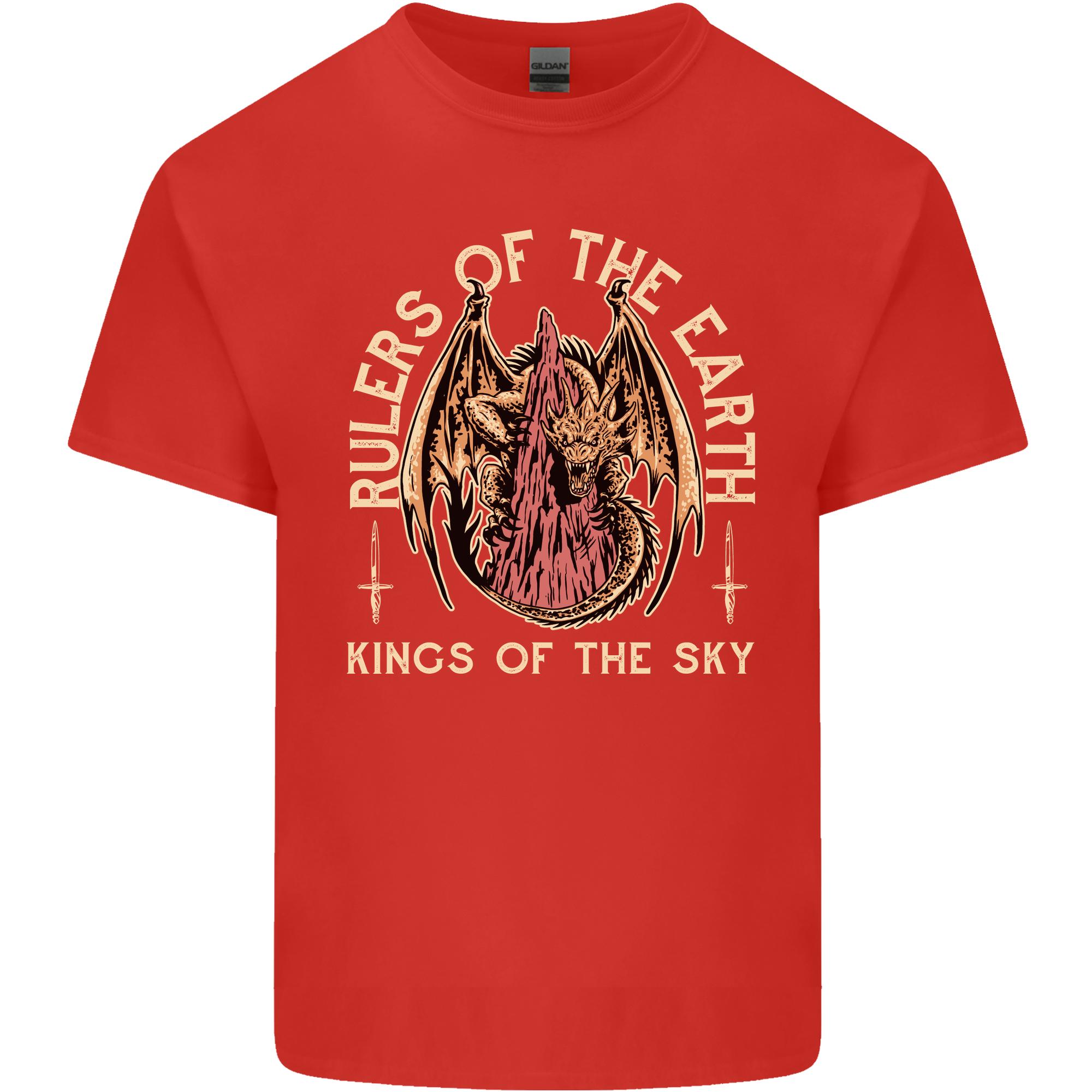 Dragons Rulers of the Earth Fantasy RPG Unisexs Light Cotton TShirt S