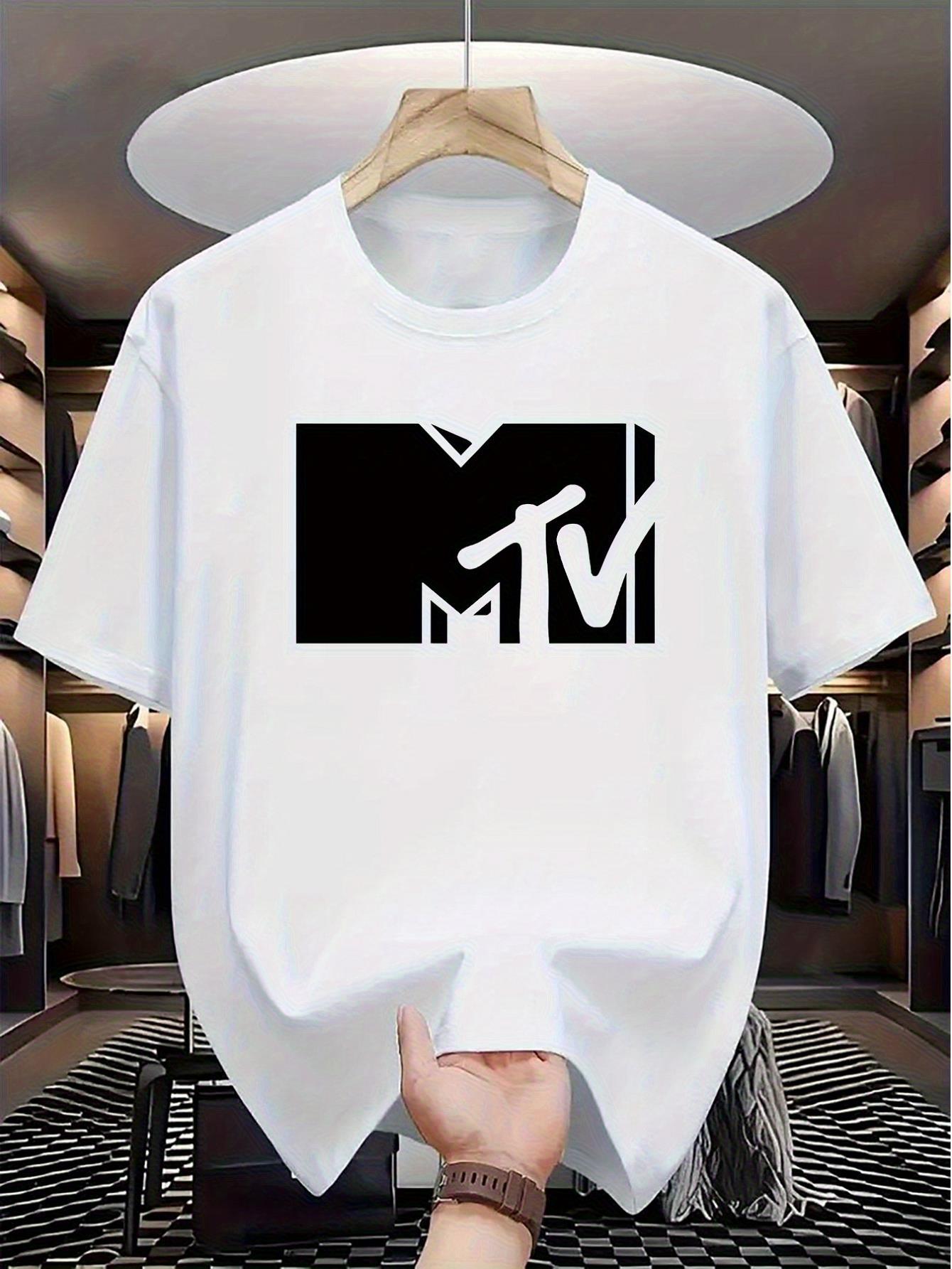 Cotton Single-Sided Printed Round Neck Short-Sleeved T-shirt XXL
