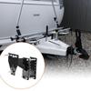 Spare Tire Winch Carrier Steel Holder for Trailer SUV Boat Utility Secure Transport