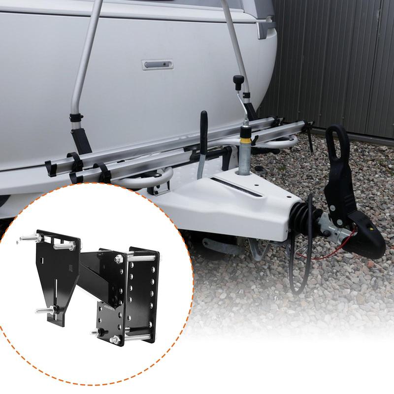 Spare Tire Winch Carrier Steel Holder for Trailer SUV Boat Utility Secure Transport