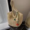 Seaside Vacation Beach Bag Women's Large-capacity New Casual Shoulder Bag High-end Woven Straw Bag