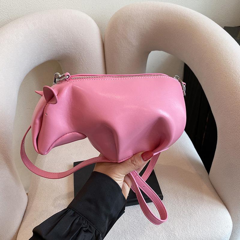 Ins Internet Celebrity Creative Personality Small Bag for Women New Versatile Street Crossbody Bag Trendy Small Square Bag