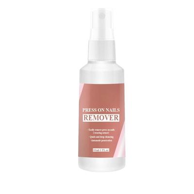 Press On Nail Remover 60ml Glue Remove Off For False Nails Nail Glue Remover Easy Remove Quick Solid Glue Remover
