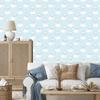Helicopters with hearts wallpaper for living room and bedroom 50x1000