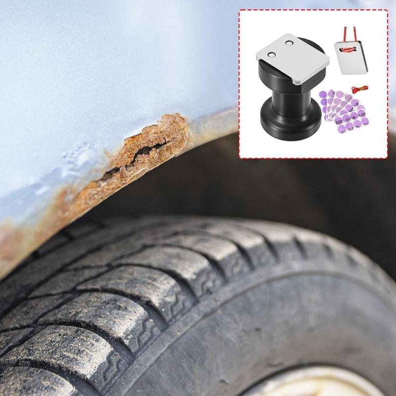Double Head Paint Remover Deburring Tool Handheld Car Paint Scraper Grinding Tool Paint Stripper Easy to Use
