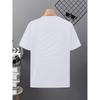 European sizes A Print T-Shirt, Suitable for Boys And Girls , Featuring Short Sleeves for Sports, Perfect for Summer Casual Wear