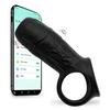 App Control Vibrating Penis Sleeve Cock Ring Penis Extender for G Spot Clitoris Vibrator Stimulation Adult Sex Toy for Men Delay Ejaculation Wearable