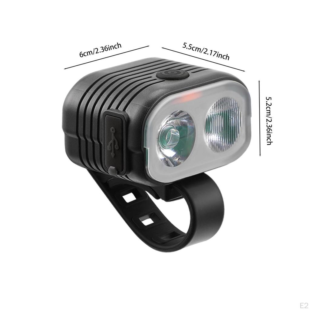 Bright Bike Front Light for Safe Night Riding