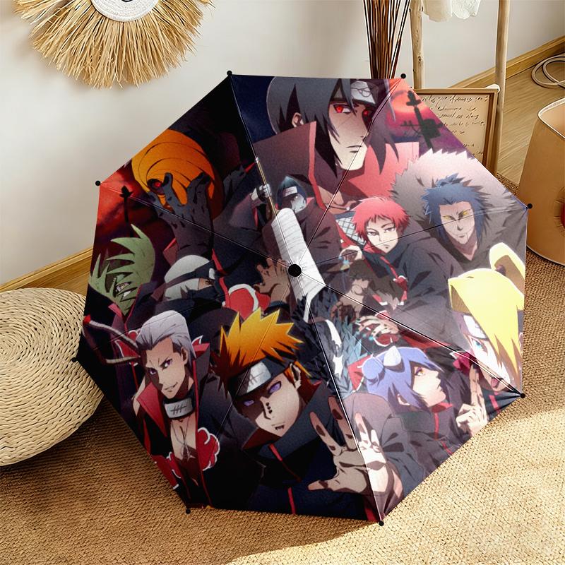 Famous Cartoon NARUTO Protagonist Uzumaki Naruto. Cartoon Umbrella, Folding, Home Essential, Iron Art, Outdoor Sunshade Umbrella, H1