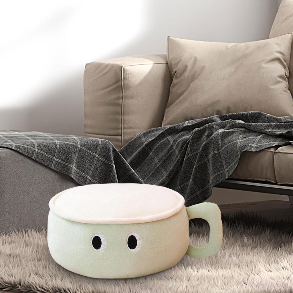 Throw Pillow Cup Shape Cushion Decorative for Christmas Living Room