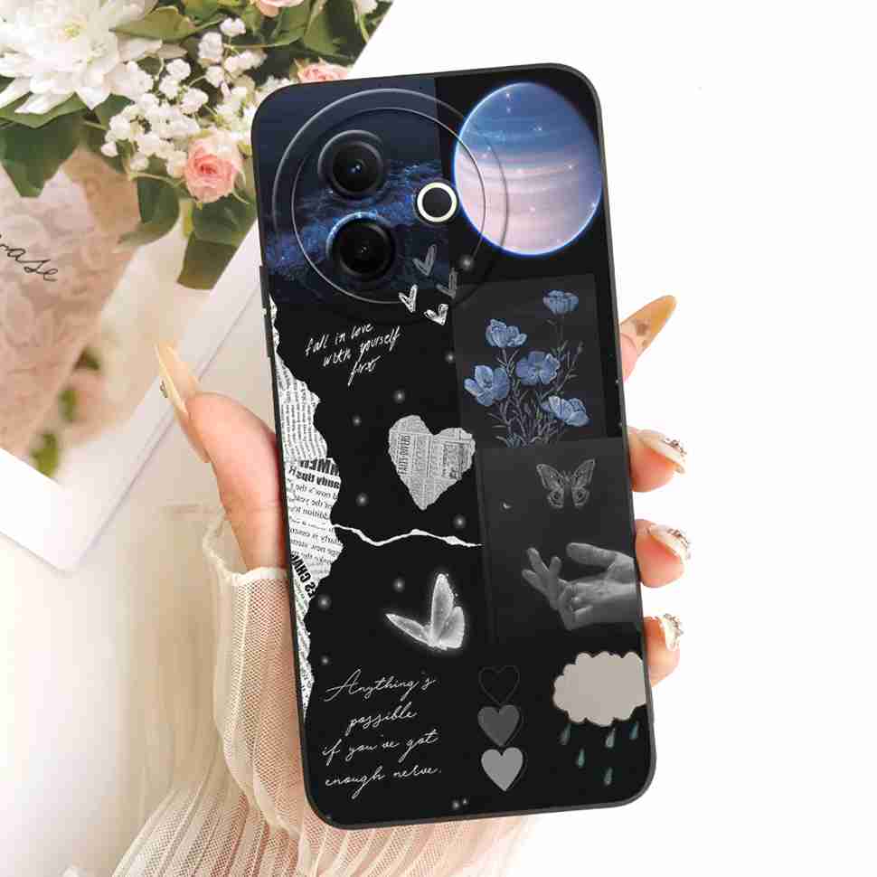 For Vivo Y39 5G V2443 V2436 Case Cat Rabbit Pattern Silicon Soft Cover For Vivo Y39 Y 39 Y300i Y 300i Phone Shell Casing