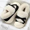 New cotton slippers women's winter bag heel indoor home with heel warm platform cotton shoes women's winter
