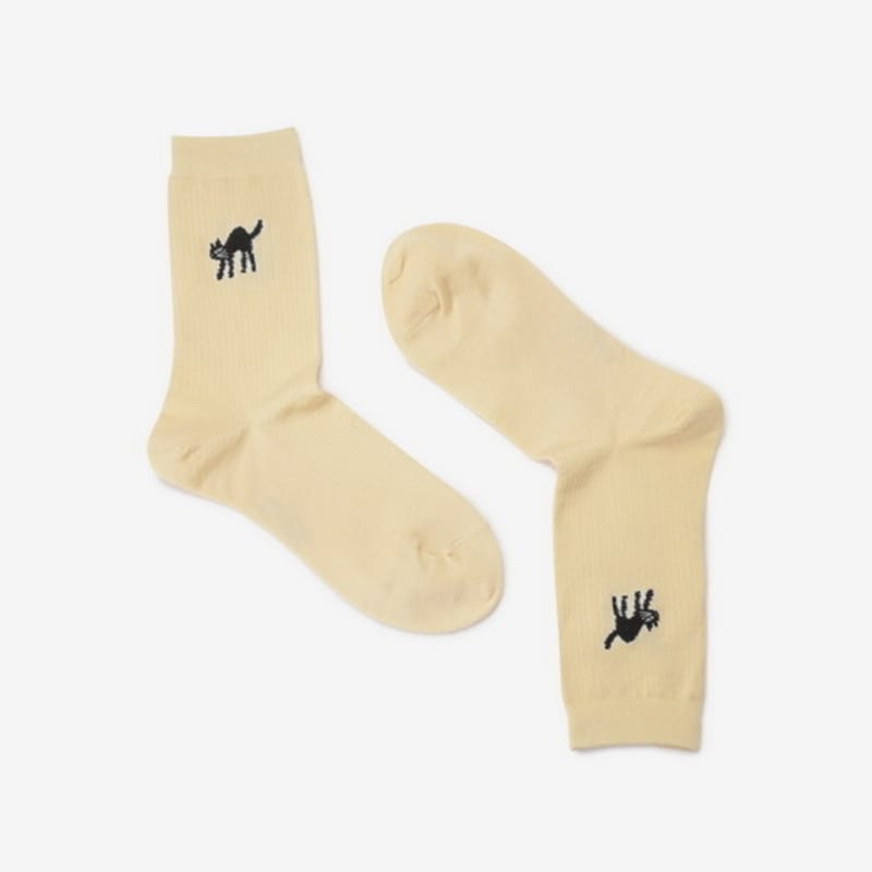 LUVM MITCHI LONG SOCKS 2_YELLOW