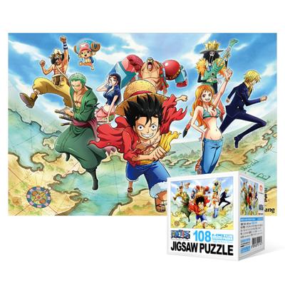 One Piece - Road To the World [Mini] - 108 Piece Jigsaw Puzzle, Popular Korean Puzzle