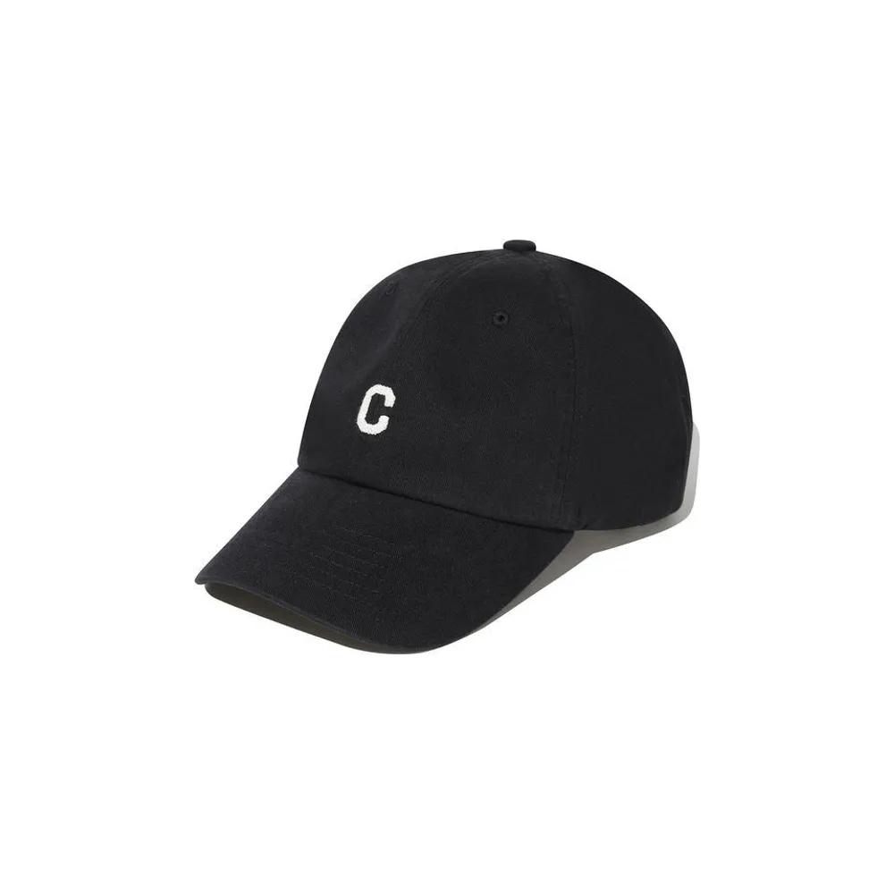 Small C Logo Flat Embroidery Standard Fit Ball Cap Black CO2606CA11BK 276252 F