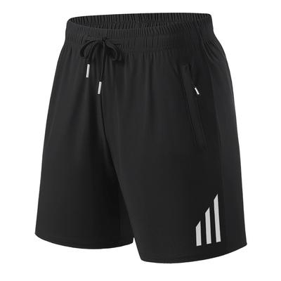 Jedwabne Szorty Lodowe dla Mężczyzn na Lato, Cienki Styl, Szybkoschnące, Luźny Krój, Duże Rozmiary, Spodnie Codzienne do Sportu i Fitnessu