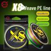 Xionghuo 8-Braid PE Dyneema Fishing Line 100m