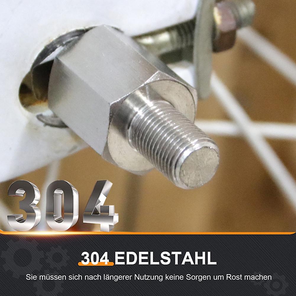 Bicycle Traction Head Extension Screw Easy Installation Bicycle Trailer Connection Adapter Baby Pet Bike Trailer Accessories