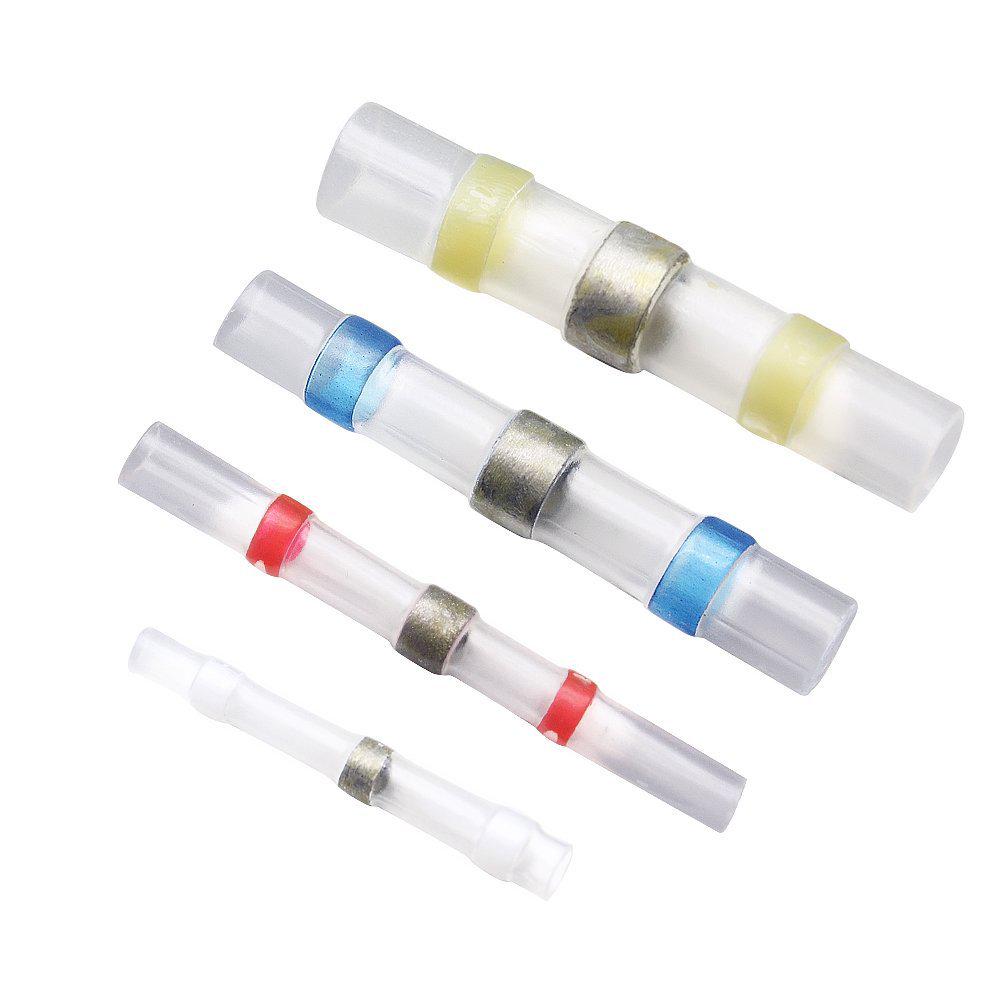 Boxed 300pcs Waterproof Solder Ring Heat Shrink Insulating Terminals