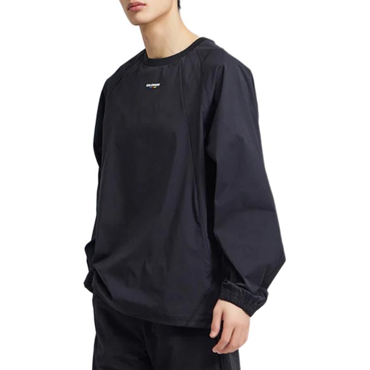 Men's Sweatshirt SALOMON UNI RACE Sweatshirt Unisex Black