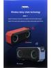 X8 Waterproof Bluetooth Speaker with Power Bank, Luminous Outdoor Subwoofer, Colorful Lights, and IPX7 Rating.