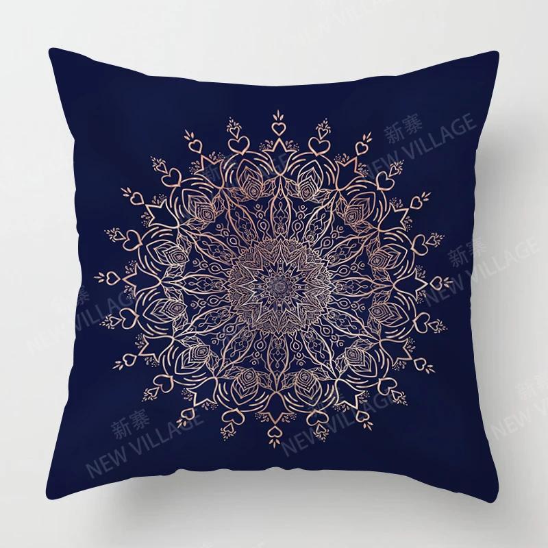 Nordic Fall Home Decor Throw Pillowcase Sofa Cushion Cover Modern 45x45cm 45*45 50x50 60x60cm 40x40 Boho Living Room Aesthetics