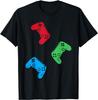 Gaming Controller Gamer Life Video Gamer Boys Teens Kids TShirt Unisexs Clothes Tops Graphic T Shirts Vintage T Shirt