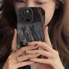 Super Funny Night Cat Elf Fox Soft Case For iPhone 15 16 Pro Max 14 13 12 11 7 8 Plus SE X XS XR Shockproof Silicone Cover Cases