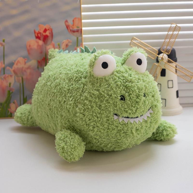 Cross-Border Honey Tea Sauce Plush: Big-Eyed Piggy Bee, Crocodile, Unicorn Stuffed Toy - Creative & Funny.