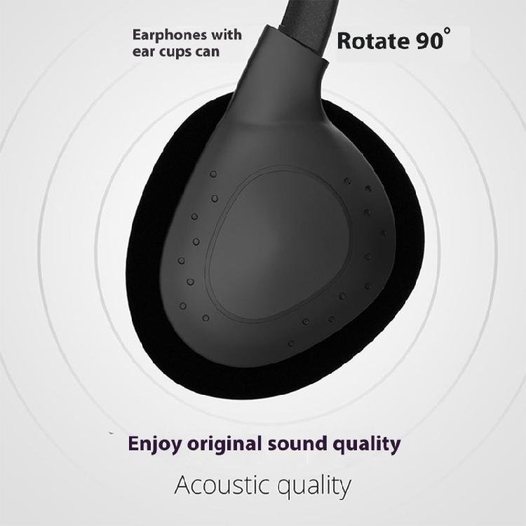 Ergonomic Over Ear Headphones with Adjustable Headband 20Hz Frequency Response Breathable Ear Cushions for Music & Gaming