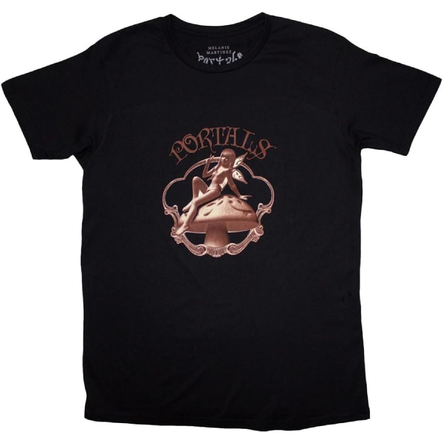 Официально лицензированные продукты Rock Off Мелани Мартинес  Сидящая фея  Черная футболка XXXXXL разноцветный